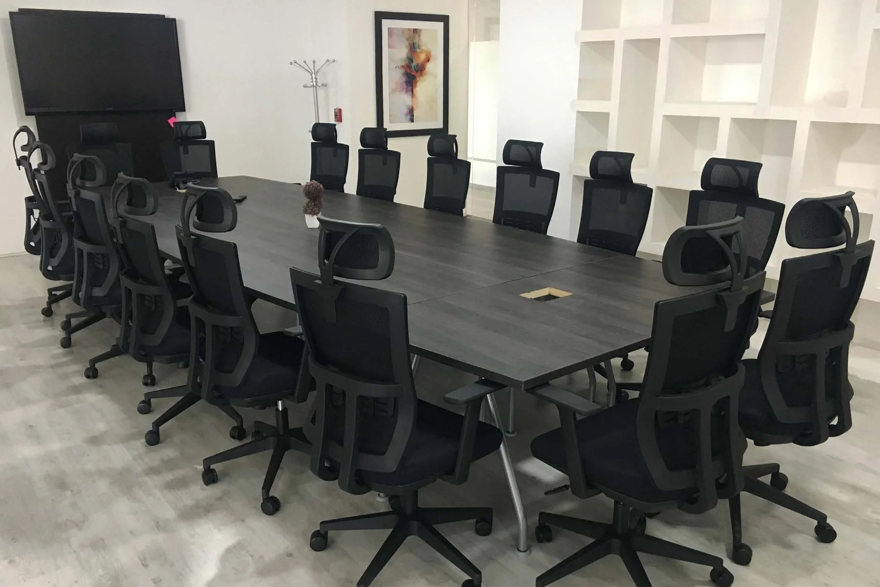 Sala de juntas — proyecto Grupo HEX