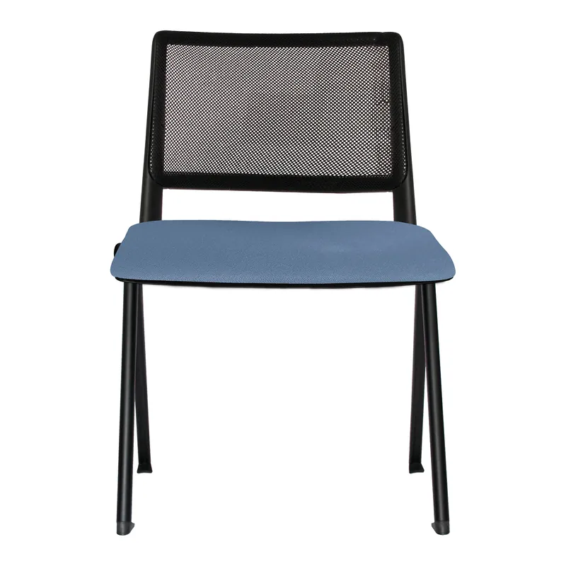 Silla de visita apilable con respaldo de malla CIN-85 · CIN-85CR
