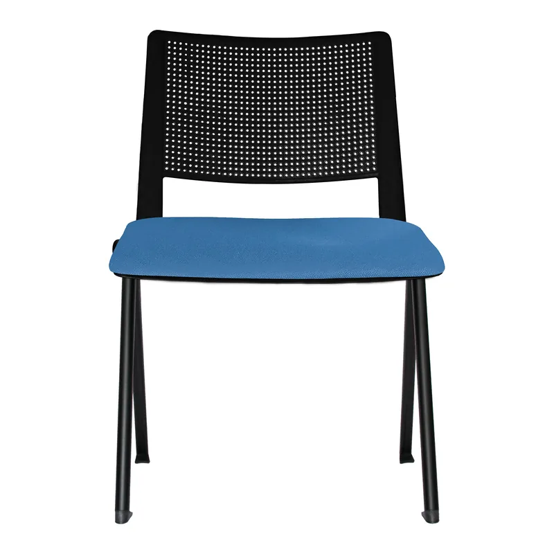 Silla de visita apilable con asiento tapizado CIN-87 · CIN-87CR