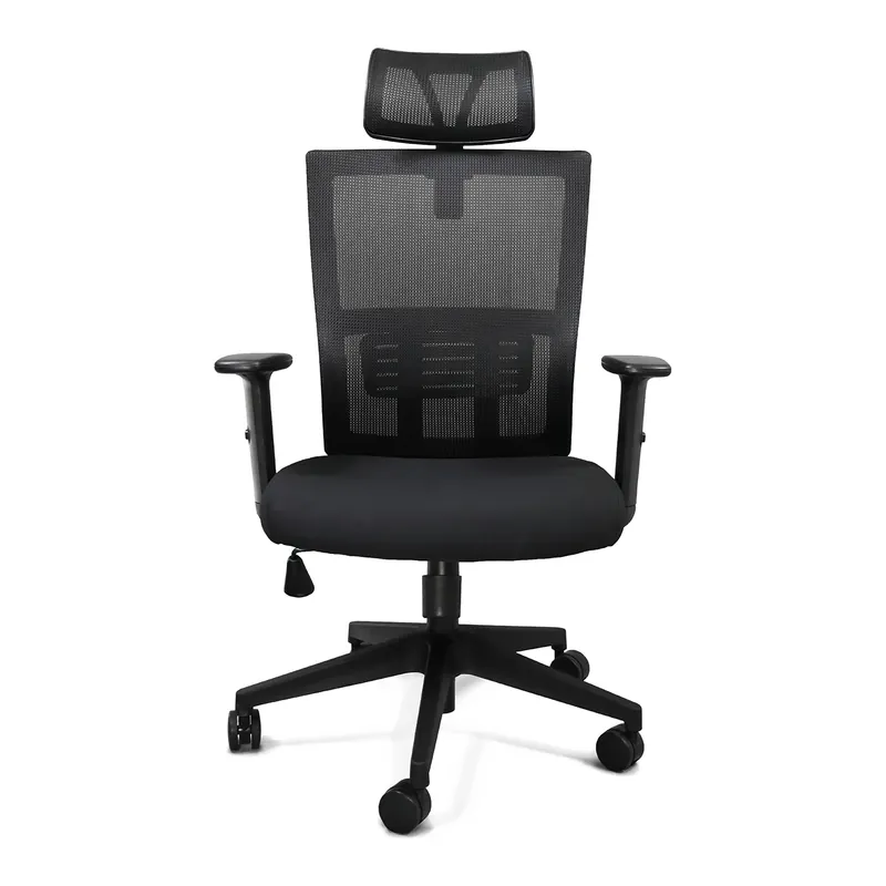 Silla ejecutiva de malla con brazos en T MOD-ATH