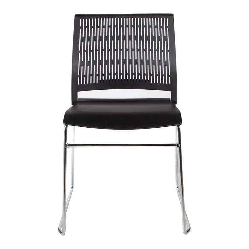 Silla apilable de polipropileno perforado MOD-CER