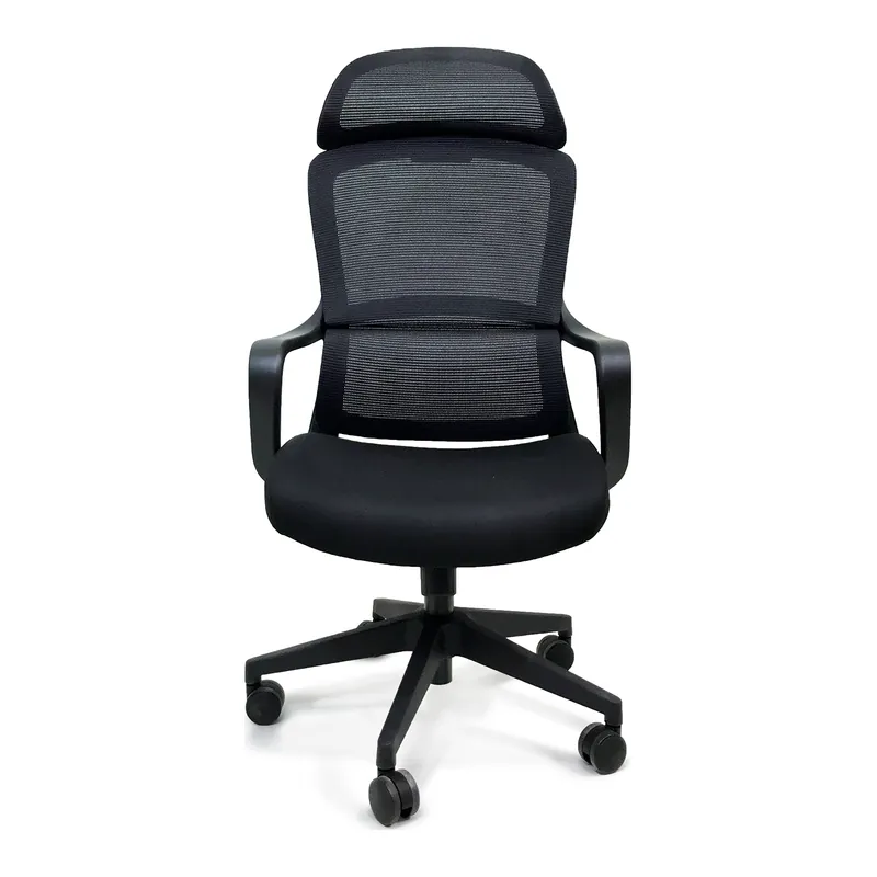 Silla ejecutiva de malla con cabecera fija MOD-ESL