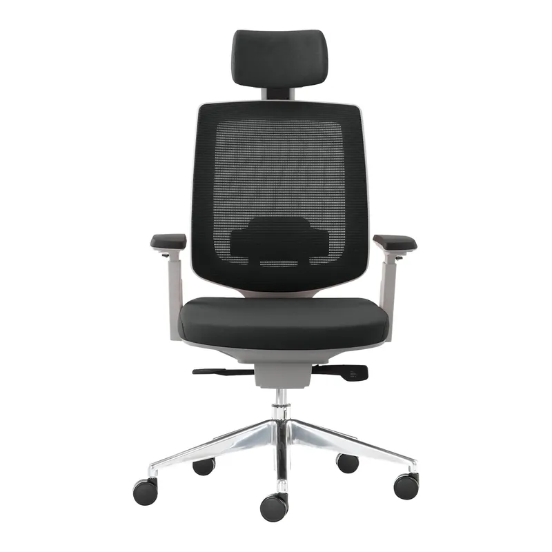 Silla directiva synchro con base de aluminio MOD-FIN