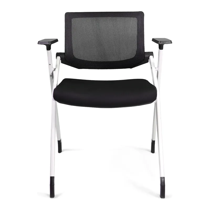 Silla apilable de malla con brazos MOD-MNP