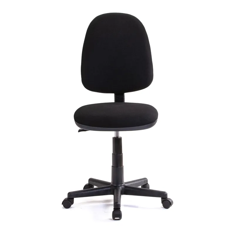 Silla operativa tapizada de respaldo envolvente MOD-RED