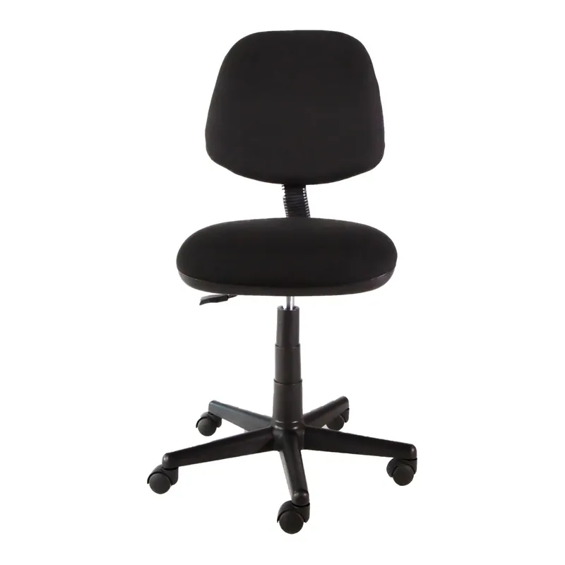Silla operativa tapizada con brazos MOD-ROB